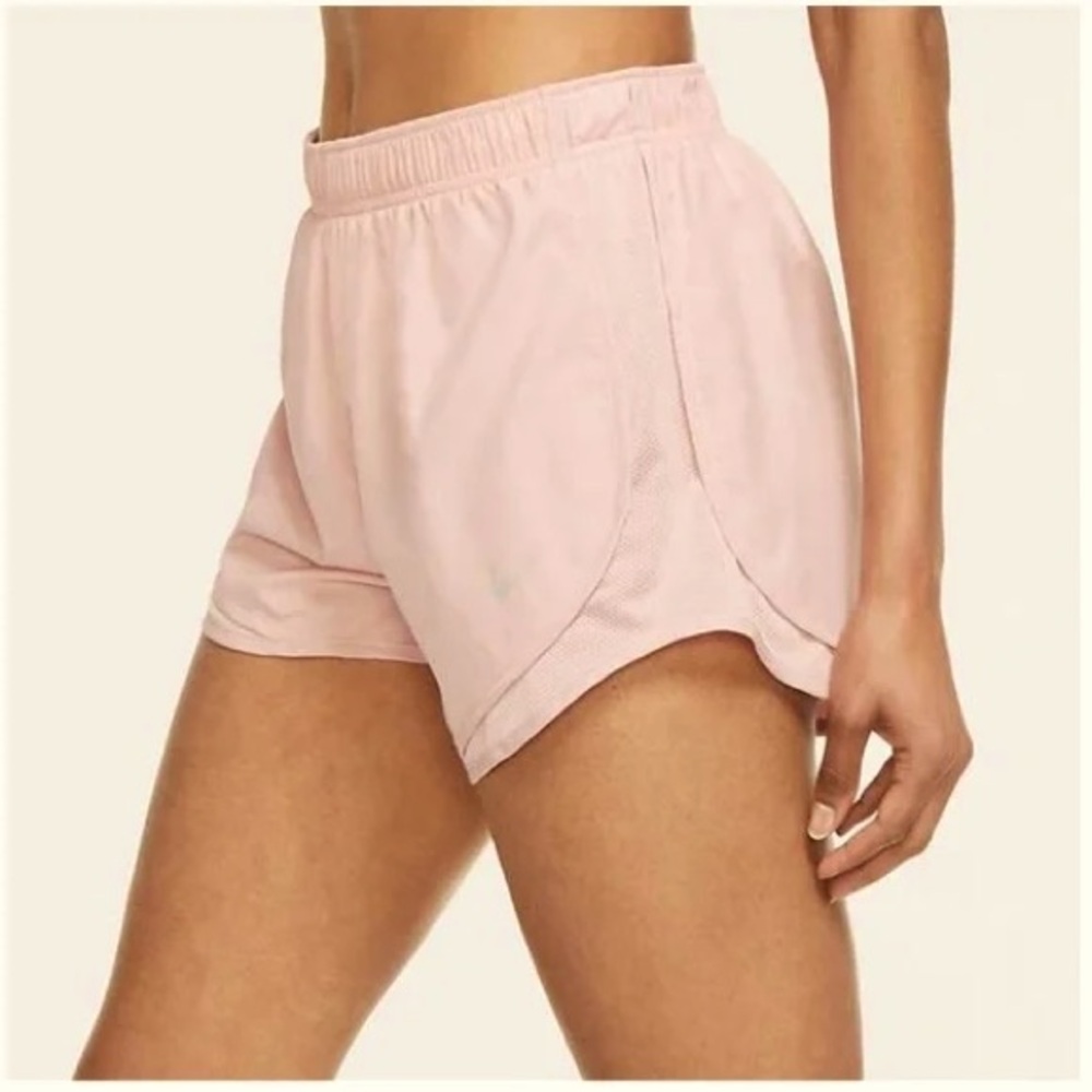 Nike Dri-Fit Tempo Embossed Running Shorts in Pale Lavender/pinkish tone
